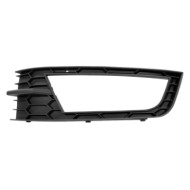 SX_SCRITTA_LOGO.jpg Griglia Sinistra Paraurti Anteriore Nera Con Sede Fendi Skoda Octavia Dal 2013 Al 2016 5E0807681