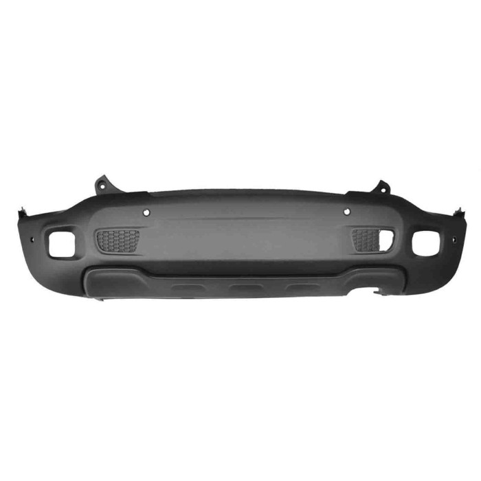 NEUTRO.jpg Paraurti Posteriore Nero Goffrato Con Fori Pdc+Supporti Jeep Renegade Dal 2014 735631103|735631103