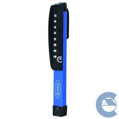 150060-large_default.jpg Ring Lampada Professionale A 8 Led Ril50 Torcia Auto Con Magnete Tascabile