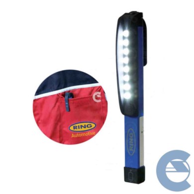 145818-large_default.jpg Ring Lampada Professionale A 8 Led Ril50 Torcia Auto Con Magnete Tascabile