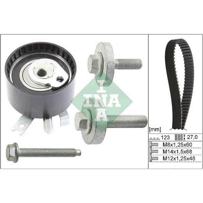 142664-large_default.jpg Kit cinghie dentate 530 0197 10 SCHAEFFLER INA per RENAULT NISSAN SUZUKI DACIA