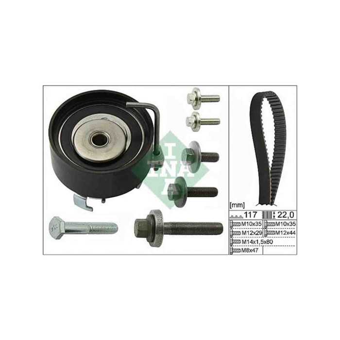 530049510_1.JPG Kit cinghie dentate 530 0495 10 SCHAEFFLER INA per FORD VOLVO MAZDA