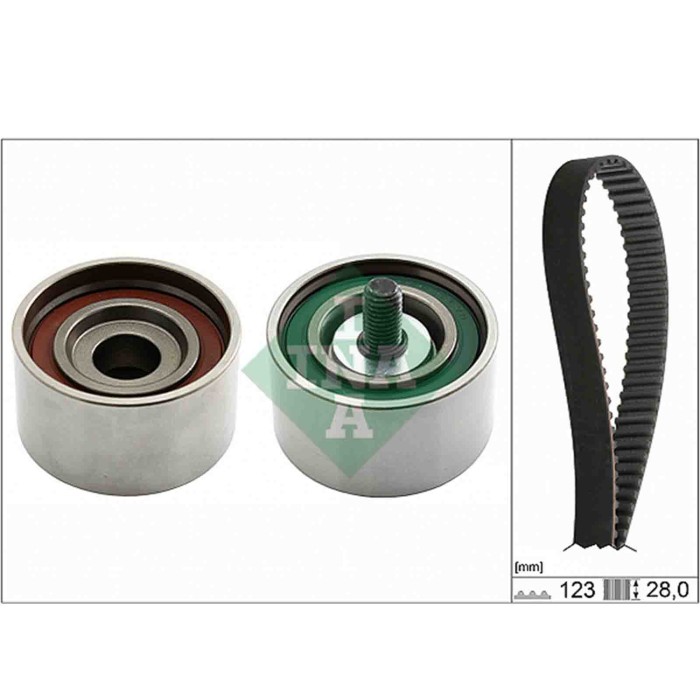 NEUTRO.jpg Kit cinghie dentate 530 0502 10 SCHAEFFLER INA per HYUNDAI KIA