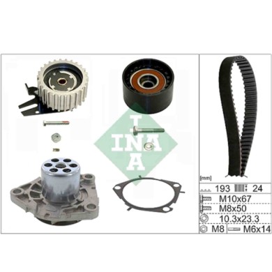 NEUTRO.jpg Pompa acqua + Kit cinghie dentate 530 0561 30 SCHAEFFLER INA per OPEL FIAT JEEP
