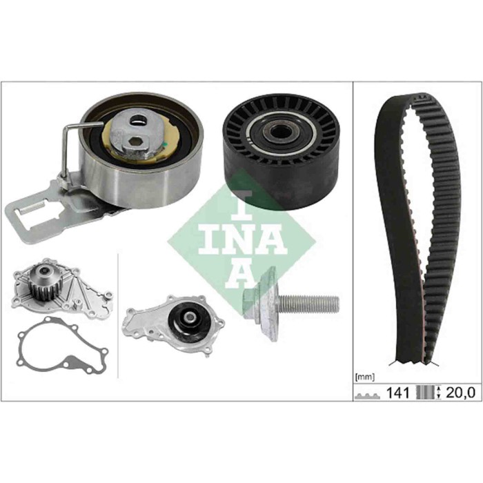 NEUTRO.jpg Pompa acqua + Kit cinghie dentate 530 0698 30 SCHAEFFLER INA per PEUGEOT Citroen
