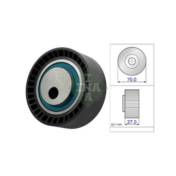 531014810_2.JPG Rullo tenditore Cinghia Poly-V 531 0148 10 SCHAEFFLER INA per PEUGEOT Citroen