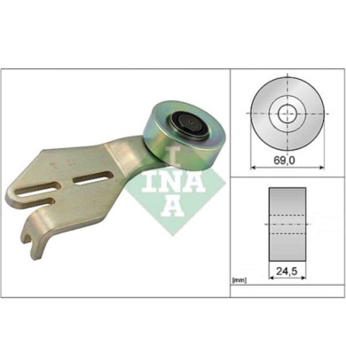 531023810_2.JPG Rullo tenditore Cinghia Poly-V 531 0238 10 SCHAEFFLER INA per PEUGEOT Citroen