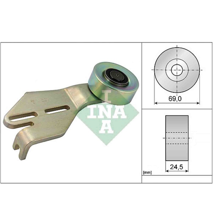 531023810_2.JPG Rullo tenditore Cinghia Poly-V 531 0238 10 SCHAEFFLER INA per PEUGEOT Citroen