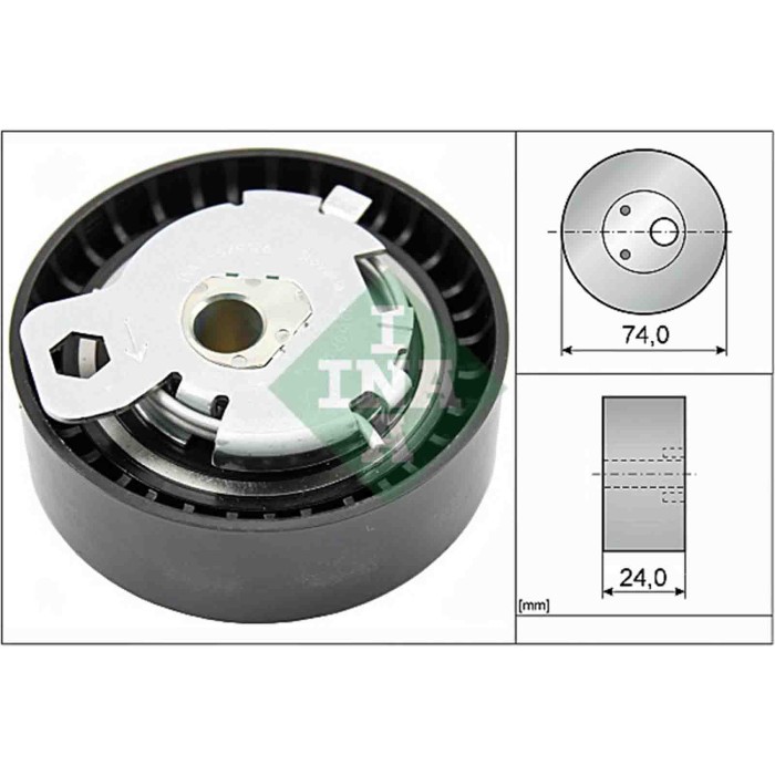 531049710_1.JPG Rullo tenditore Cinghia dentata 531 0497 10 SCHAEFFLER INA per FORD