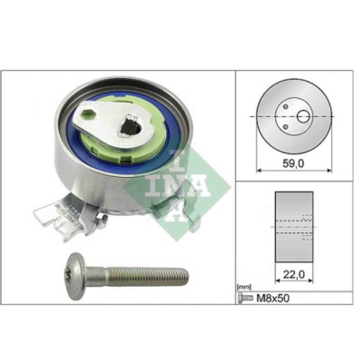 531051830_1.JPG Rullo tenditore Cinghia dentata 531 0518 30 SCHAEFFLER INA per OPEL CHEVROLET