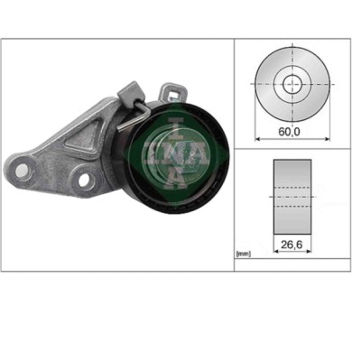 531058610_1.JPG Rullo tenditore Cinghia dentata 531 0586 10 SCHAEFFLER INA per FORD VOLVO MAZDA