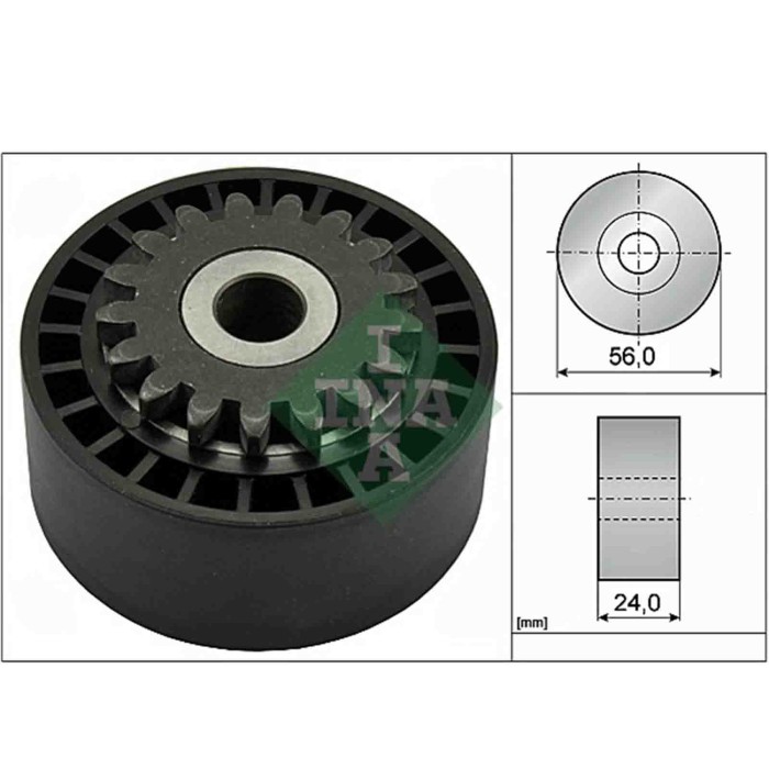 531074410_1.JPG Rullo tenditore Cinghia Poly-V 531 0744 10 SCHAEFFLER INA per RENAULT DACIA