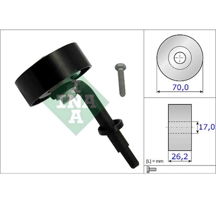 531078310_2.JPG Rullo tenditore Cinghia Poly-V 531 0783 10 SCHAEFFLER INA per BMW