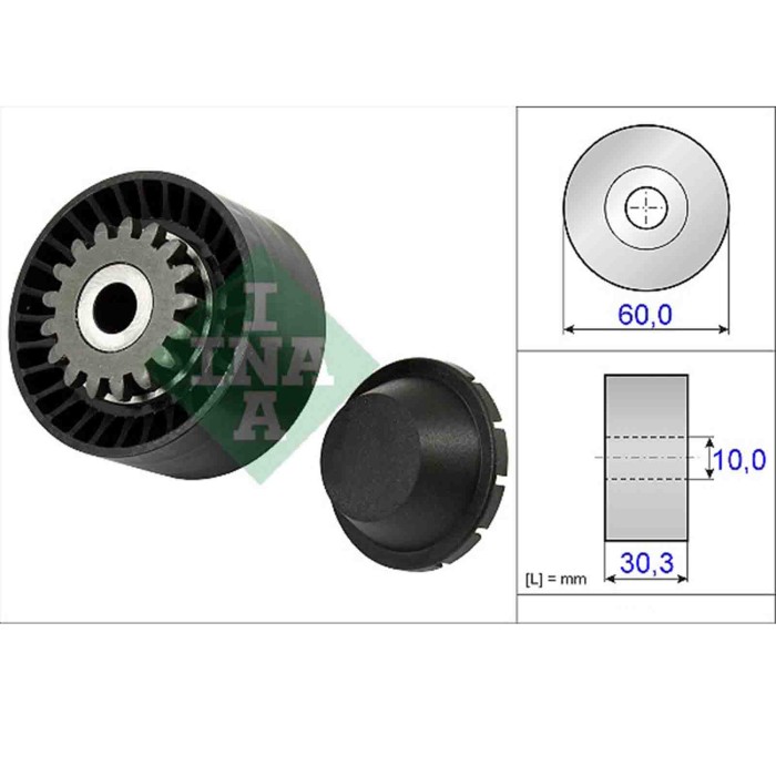 531081110_1.JPG Rullo tenditore Cinghia Poly-V 531 0811 10 SCHAEFFLER INA per RENAULT