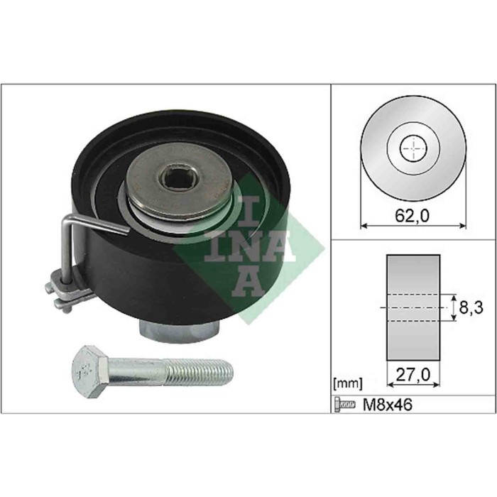 531081310_1.JPG Rullo tenditore Cinghia dentata 531 0813 10 SCHAEFFLER INA per FORD VOLVO MAZDA