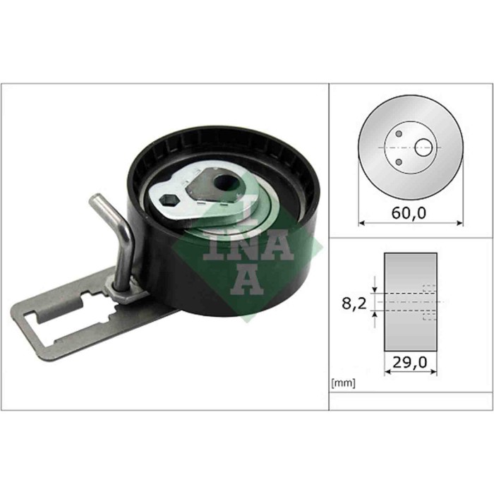 NEUTRO.jpg Rullo tenditore Cinghia dentata 531 0884 10 SCHAEFFLER INA per PEUGEOT Citroen