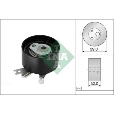 531090610_2.JPG Rullo tenditore Cinghia dentata 531 0906 10 SCHAEFFLER INA per RENAULT NISSAN