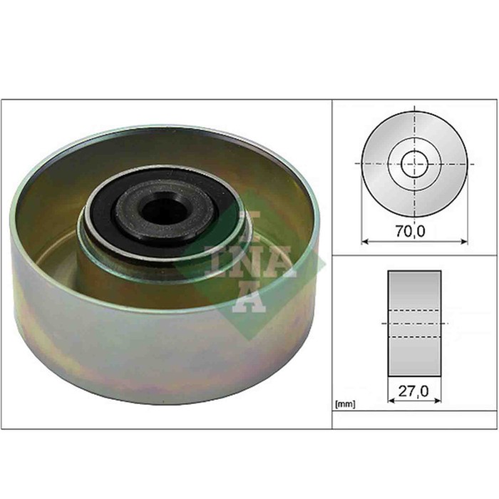 532021410_1.JPG Galoppino/Guidacinghia Cinghia Poly-V 532 0214 10 SCHAEFFLER INA per PEUGEOT