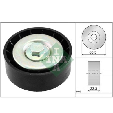 532029510_2.JPG Galoppino/Guidacinghia Cinghia Poly-V 532 0295 10 SCHAEFFLER INA per FIAT