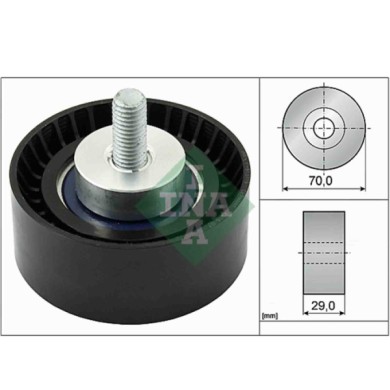 532029810_1.JPG Galoppino/Guidacinghia Cinghia Poly-V 532 0298 10 SCHAEFFLER INA per FIAT IVECO