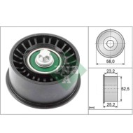 Galoppino/Guidacinghia Cinghia dentata 532 0478 10 SCHAEFFLER INA per OPEL SAAB