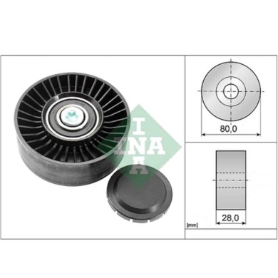 532051510_2.JPG Galoppino/Guidacinghia Cinghia Poly-V 532 0515 10 SCHAEFFLER INA per BMW