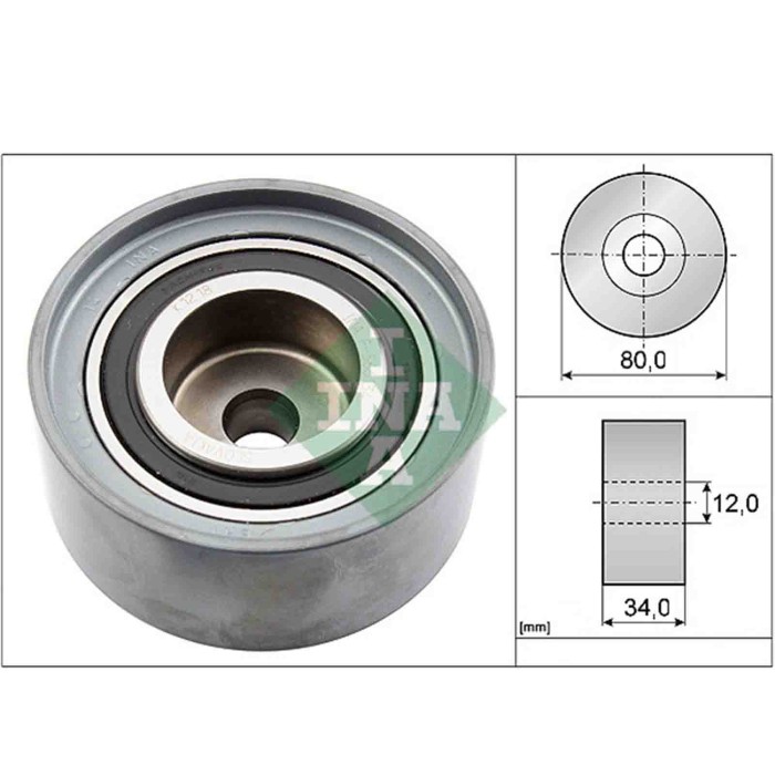 532052710_1.JPG Galoppino/Guidacinghia Cinghia dentata 532 0527 10 SCHAEFFLER INA per AUDI VW
