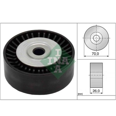532053310_2.JPG Galoppino/Guidacinghia Cinghia Poly-V 532 0533 10 SCHAEFFLER INA per PEUGEOT