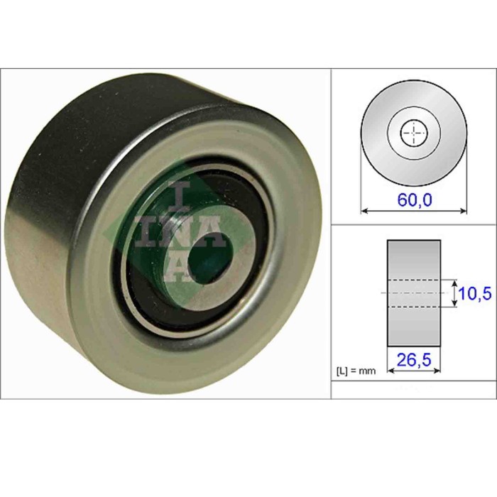 532056110_2.JPG Galoppino/Guidacinghia Cinghia Poly-V 532 0561 10 SCHAEFFLER INA per PEUGEOT