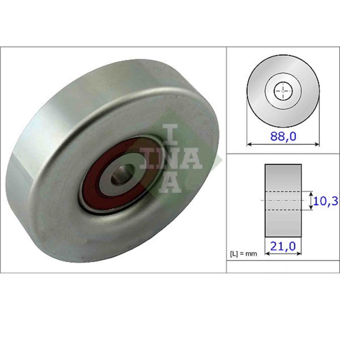 532061810_2.JPG Galoppino/Guidacinghia Cinghia Poly-V 532 0618 10 SCHAEFFLER INA per TOYOTA