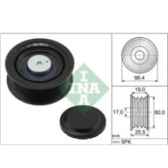 Galoppino/Guidacinghia Cinghia Poly-V 532 0642 10 SCHAEFFLER INA per HYUNDAI