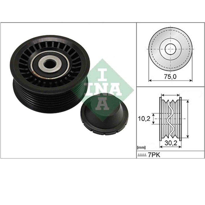 532066810_2.JPG Galoppino/Guidacinghia Cinghia Poly-V 532 0668 10 SCHAEFFLER INA per RENAULT
