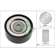 Galoppino/Guidacinghia Cinghia Poly-V 532 0720 10 SCHAEFFLER INA per TOYOTA
