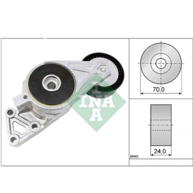 533007630_2.JPG Tendicinghia Cinghia Poly-V 533 0076 30 SCHAEFFLER INA per AUDI VW SEAT SKODA
