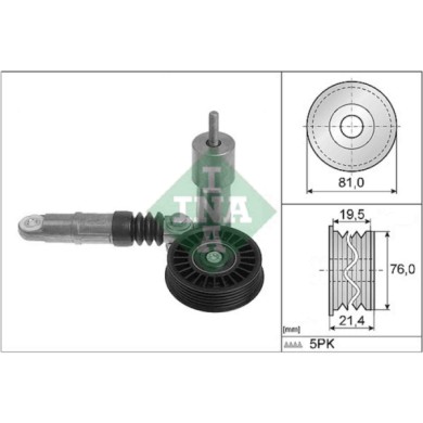 534001410_1.JPG Tendicinghia Cinghia Poly-V 534 0014 10 SCHAEFFLER INA per AUDI VW SKODA