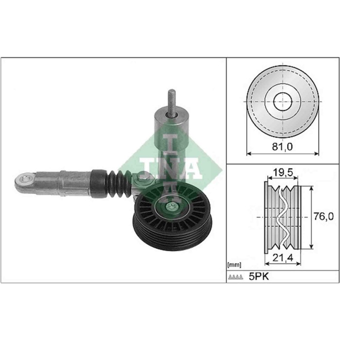 534001410_1.JPG Tendicinghia Cinghia Poly-V 534 0014 10 SCHAEFFLER INA per AUDI VW SKODA