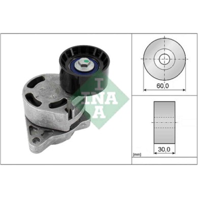 534018110_2.JPG Tendicinghia Cinghia Poly-V 534 0181 10 SCHAEFFLER INA per RENAULT OPEL NISSAN