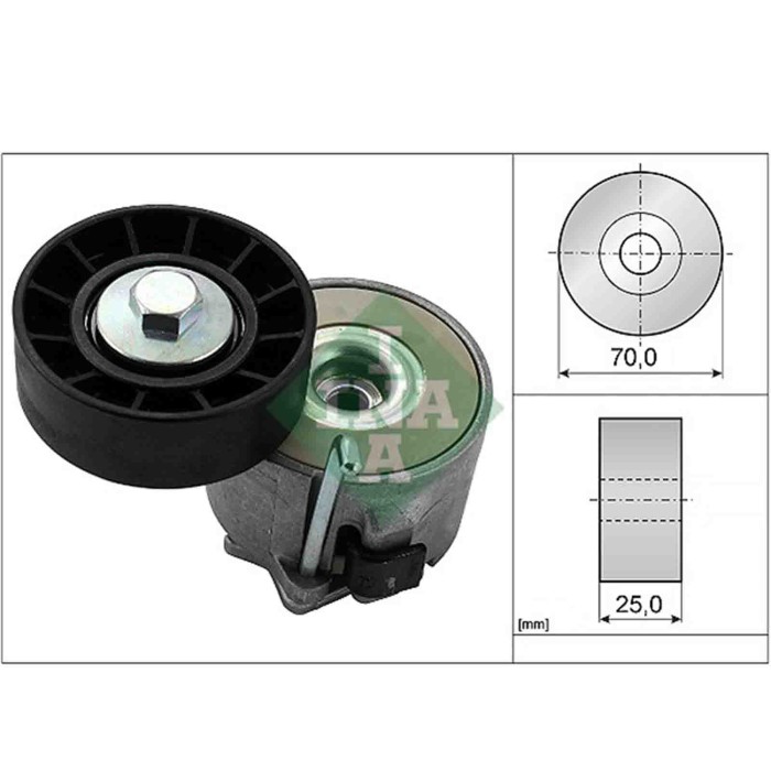 534028010_2.JPG Tendicinghia Cinghia Poly-V 534 0280 10 SCHAEFFLER INA per PEUGEOT Citroen FIAT