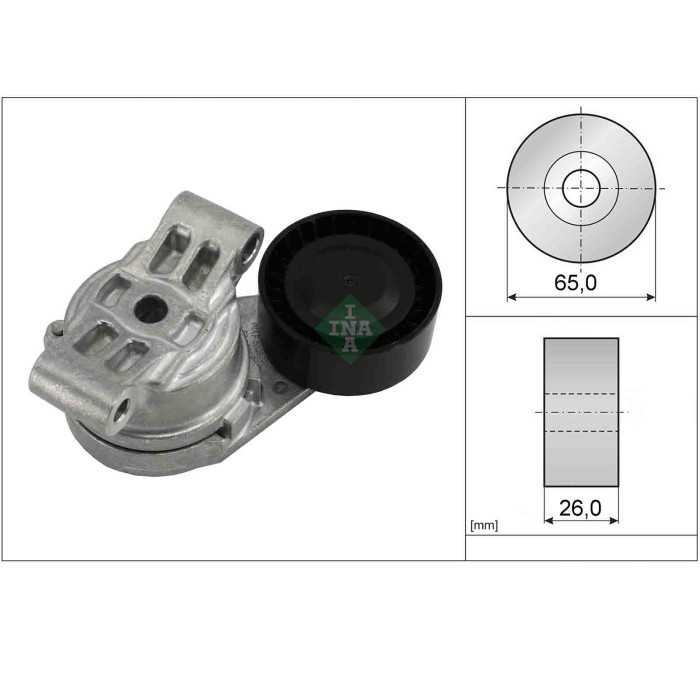 534030810_2.JPG Tendicinghia Cinghia Poly-V 534 0308 10 SCHAEFFLER INA per PEUGEOT Citroen FORD