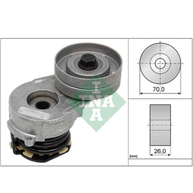 534032110_2.JPG Tendicinghia Cinghia Poly-V 534 0321 10 SCHAEFFLER INA per OPEL HONDA