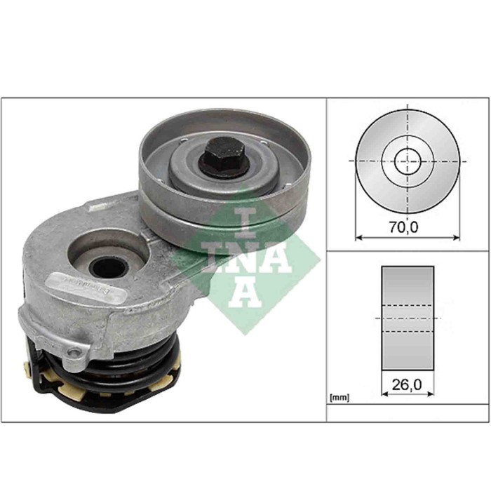 534032110_2.JPG Tendicinghia Cinghia Poly-V 534 0321 10 SCHAEFFLER INA per OPEL HONDA
