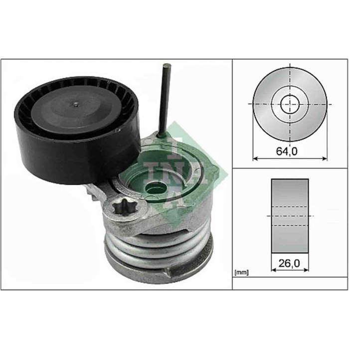 534033110_2.JPG Tendicinghia Cinghia Poly-V 534 0331 10 SCHAEFFLER INA per BMW