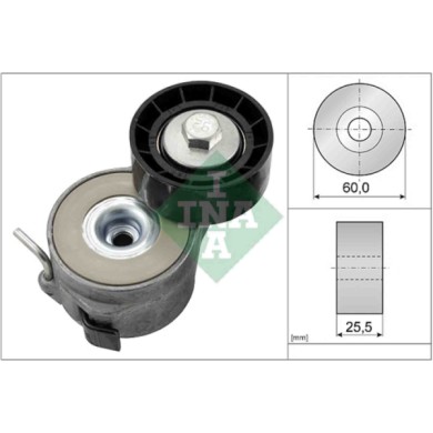 142820-large_default.jpg Tendicinghia Cinghia Poly-V 534 0400 10 SCHAEFFLER INA per PEUGEOT Citroen FIAT