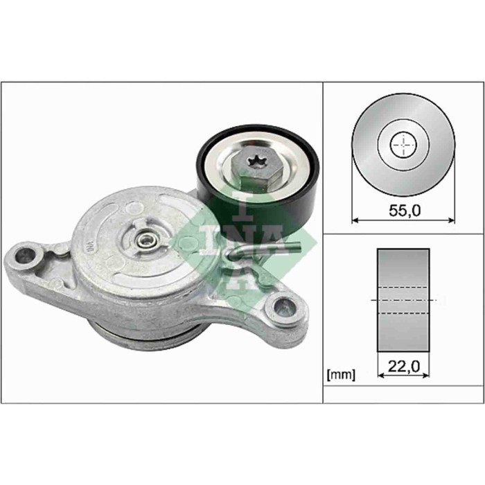 534042010_2.JPG Tendicinghia Cinghia Poly-V 534 0420 10 SCHAEFFLER INA per TOYOTA MINI