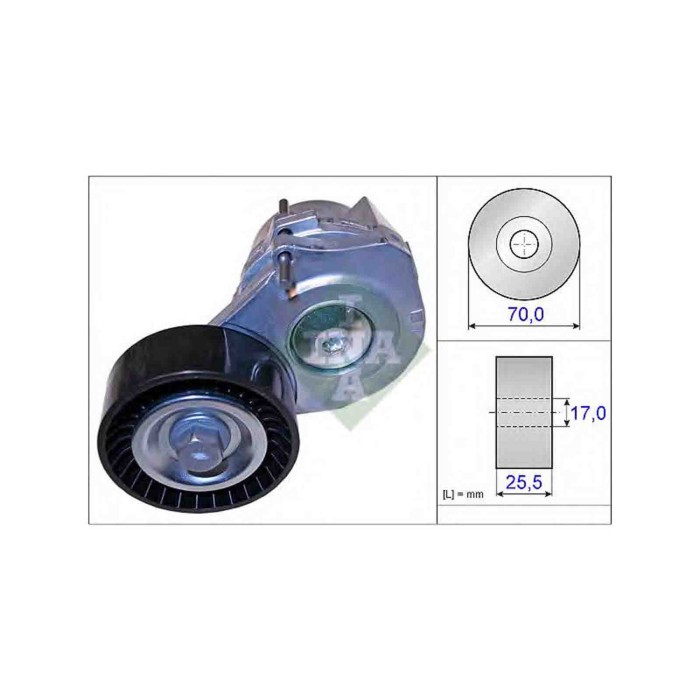 534043810_2.JPG Tendicinghia Cinghia Poly-V 534 0438 10 SCHAEFFLER INA per OPEL CHEVROLET