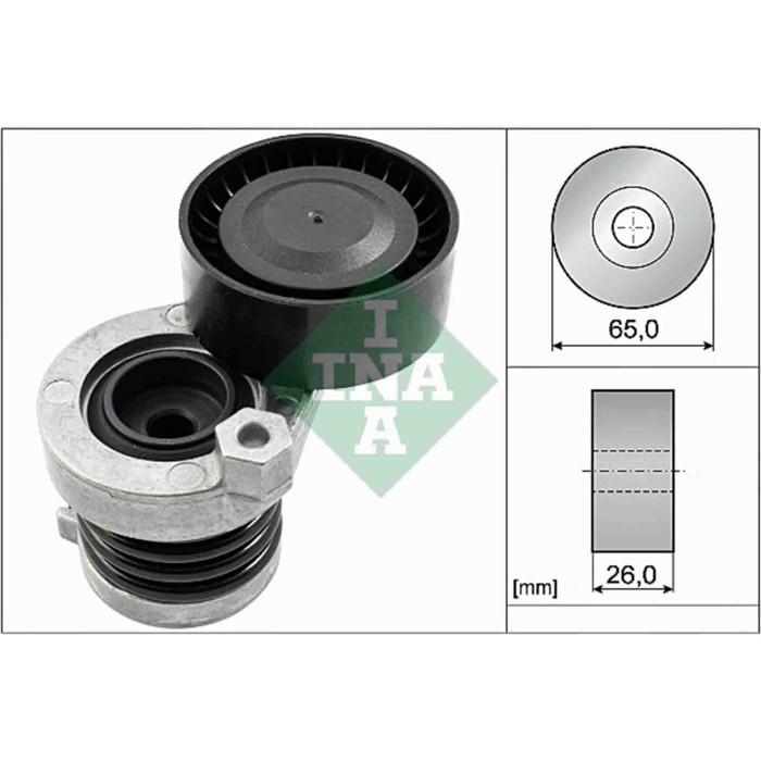 534055110_2.JPG Tendicinghia Cinghia Poly-V 534 0551 10 SCHAEFFLER INA per RENAULT NISSAN DACIA
