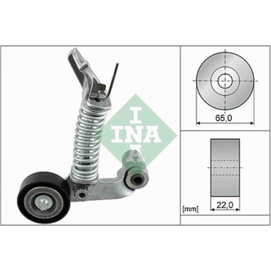 534057410_2.JPG Tendicinghia Cinghia Poly-V 534 0574 10 SCHAEFFLER INA per MERCEDES-BENZ