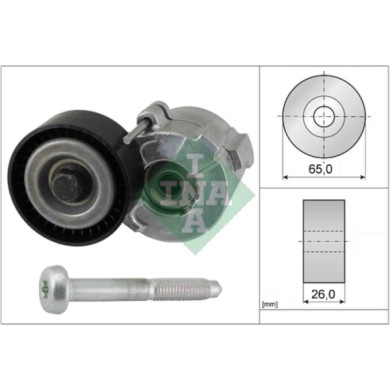 534061010_2.JPG Tendicinghia Cinghia Poly-V 534 0610 10 SCHAEFFLER INA per OPEL FIAT SUZUKI