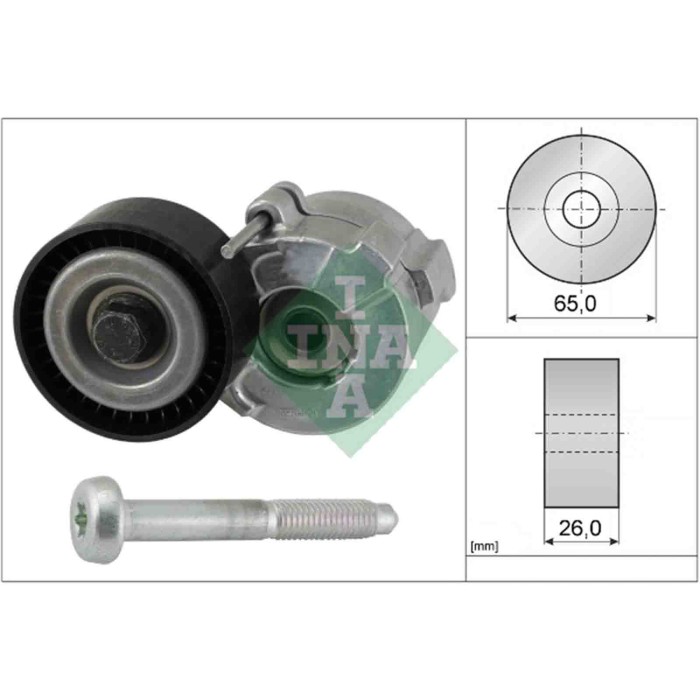 534061010_2.JPG Tendicinghia Cinghia Poly-V 534 0610 10 SCHAEFFLER INA per OPEL FIAT SUZUKI