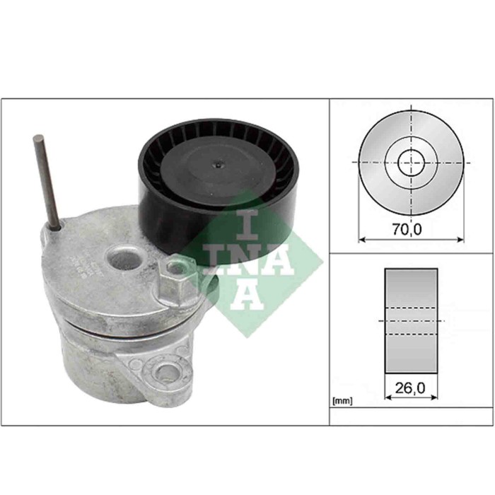 NEUTRO.jpg Tendicinghia Cinghia Poly-V 534 0649 10 SCHAEFFLER INA per PEUGEOT Citroen